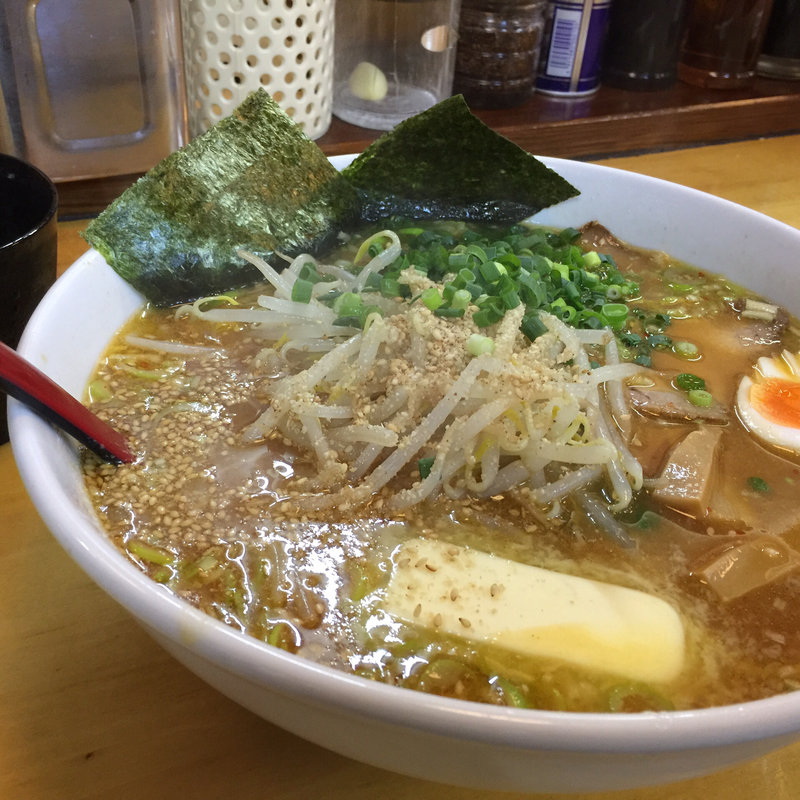 味噌バターラーメン(らーめんたつ)