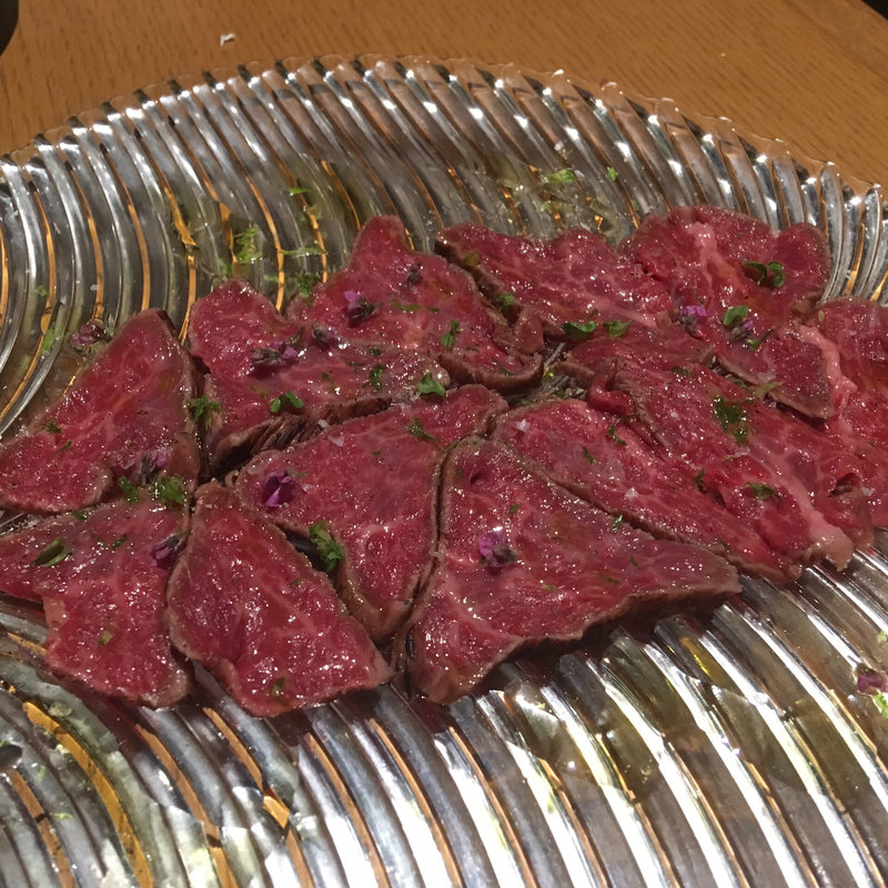 和牛のカルパッチョ(0831)