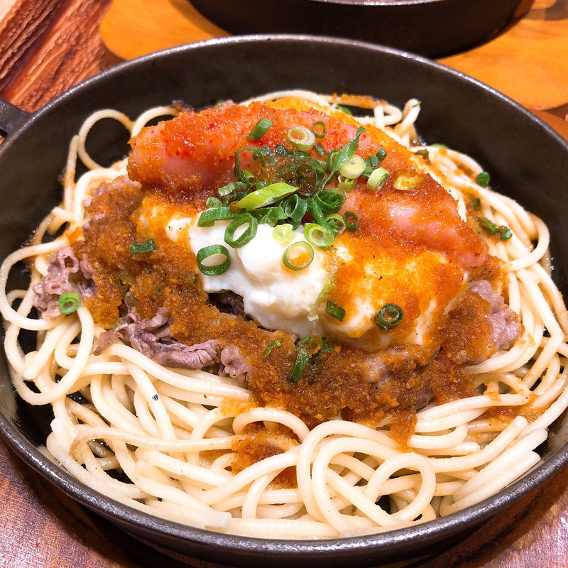 めんたいも焼き(天神ビービー・キュイジーヌ)