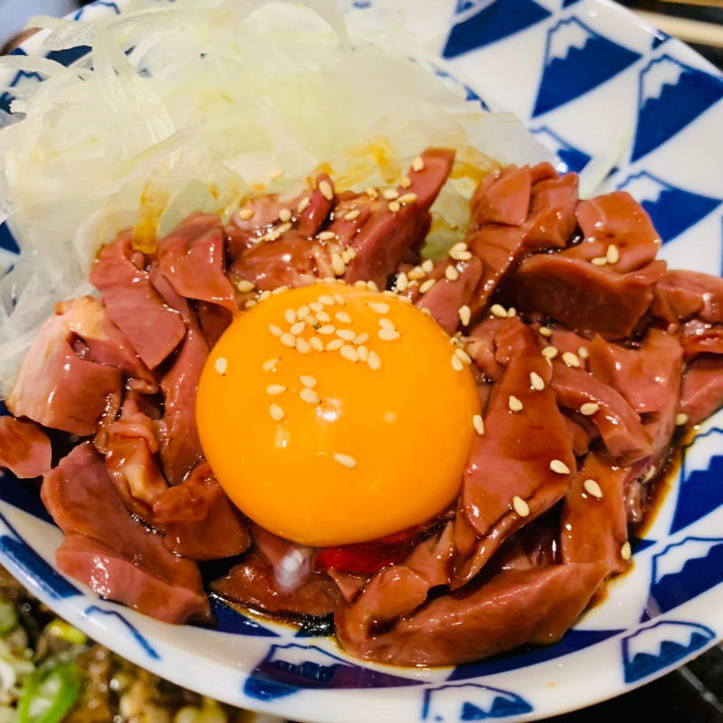 ハツユッケ(名物やきとん とみちゃん町屋店)