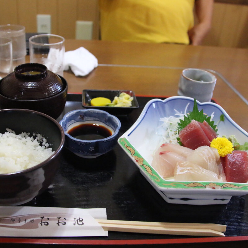 刺身定食(おお池)