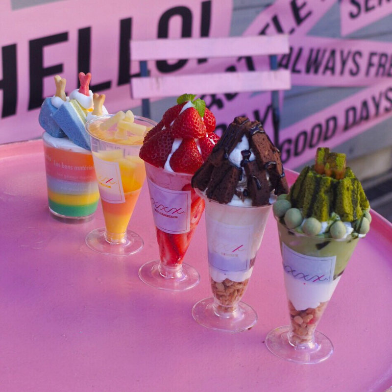 パフェ(Triple x cafe)