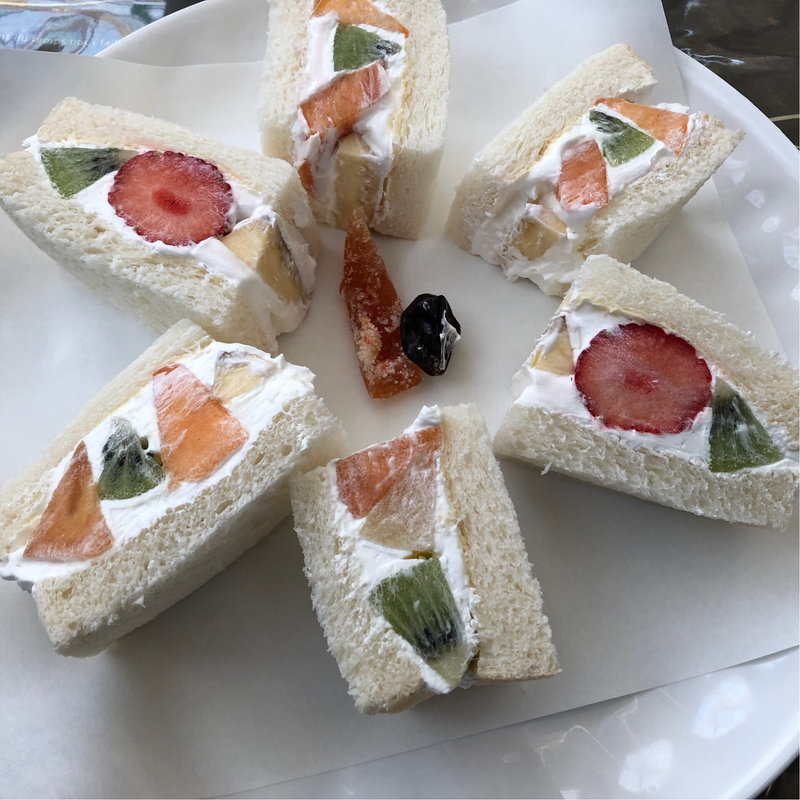 フルーツサンド(オーチャードカフェ )