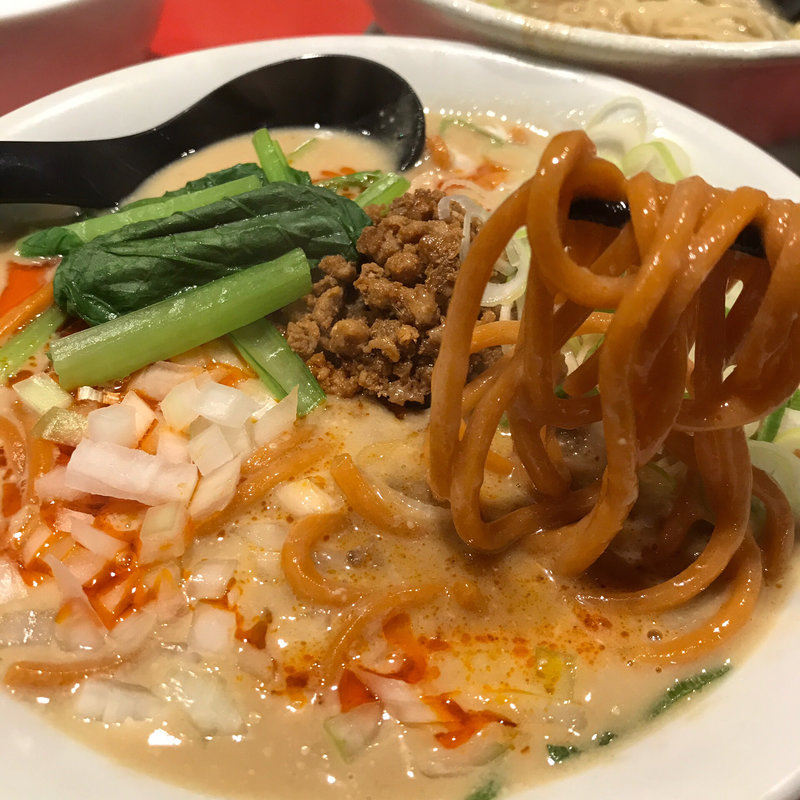 坦々ラーメン 赤麺(浅草製麺所 浅草店)