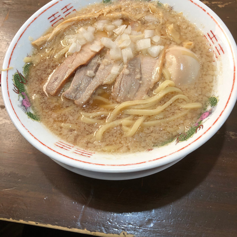 煮干背脂味玉(なおじ 吉田店 )