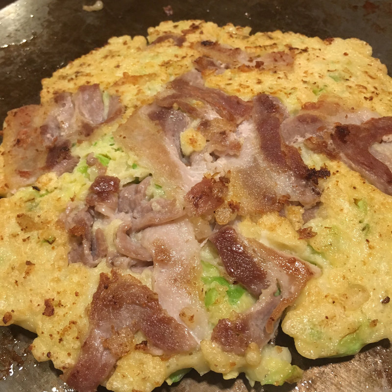 お好み焼き/豚天(文字屋)