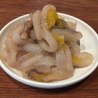 イカの塩辛(博多とんかつ あんず食堂 博多店)