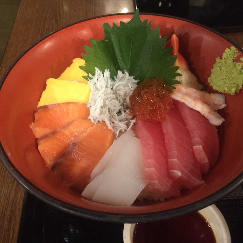 海山海鮮丼(TABE TABI MARKET市原SA)