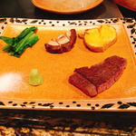 フィレ肉の鉄板焼き(ステーキハウス 桂)