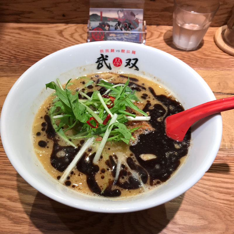 担々麺(担担麺VS酸拉麺 武双)