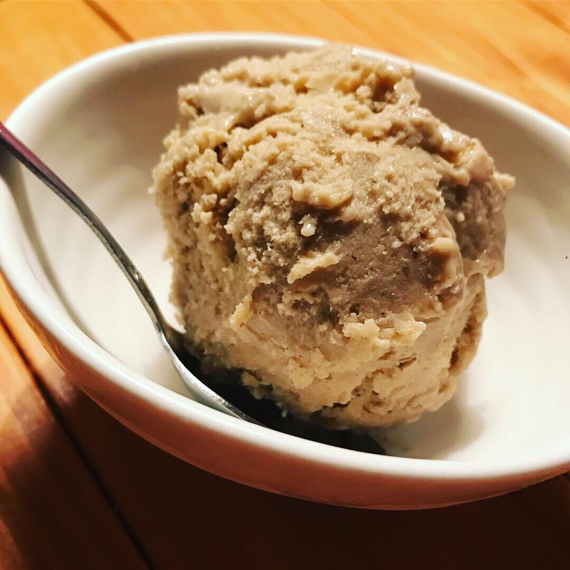 自家製バナナアイス(旬菜食堂山吹)