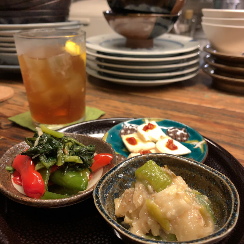 おまかせおばんざい3種盛り(夜台所BASE-CHIC(ベーシック))