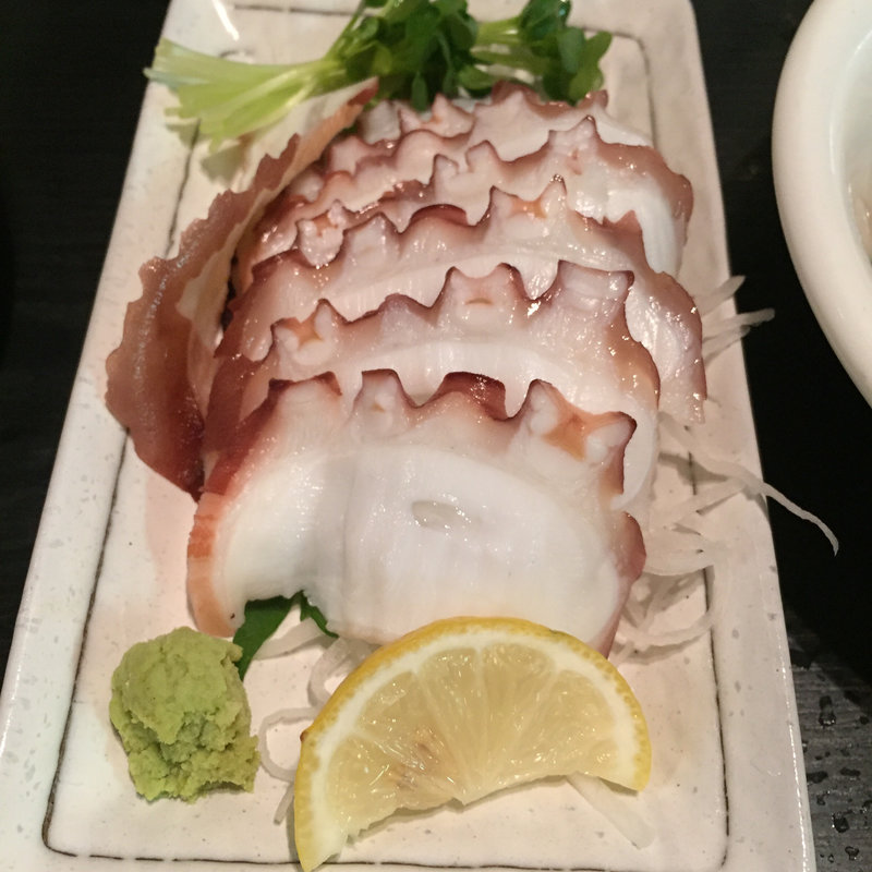 タコわさ(酒の穴)