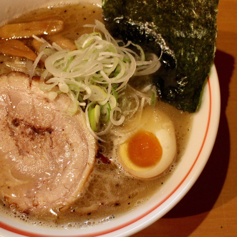 シークレットメニュー/Wスープ塩ジョロ＝ジンジャー(麺屋 すずらん)