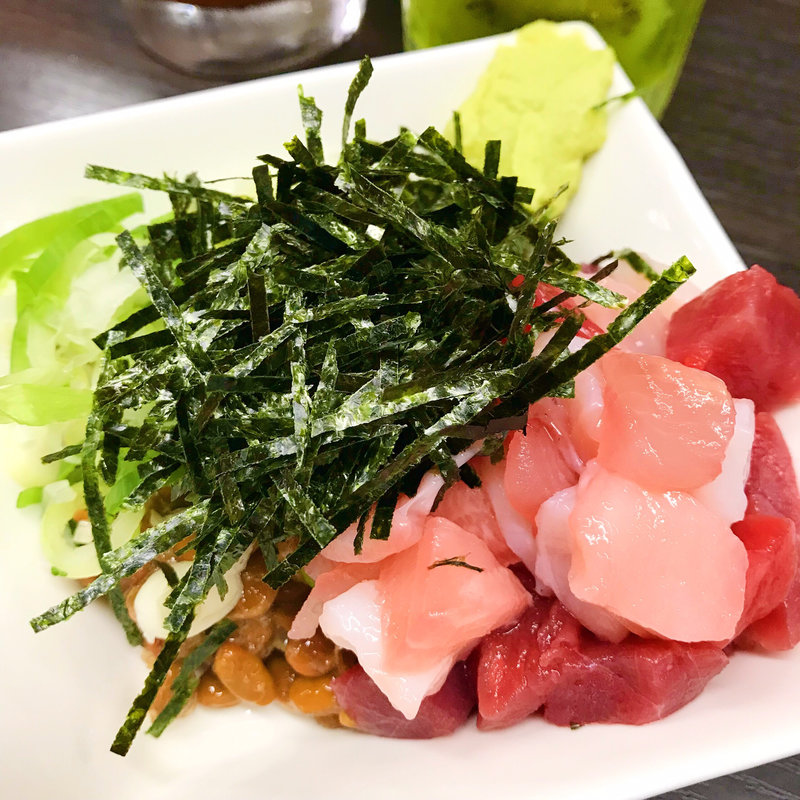 海鮮納豆(立ち呑み処 ふくふく)