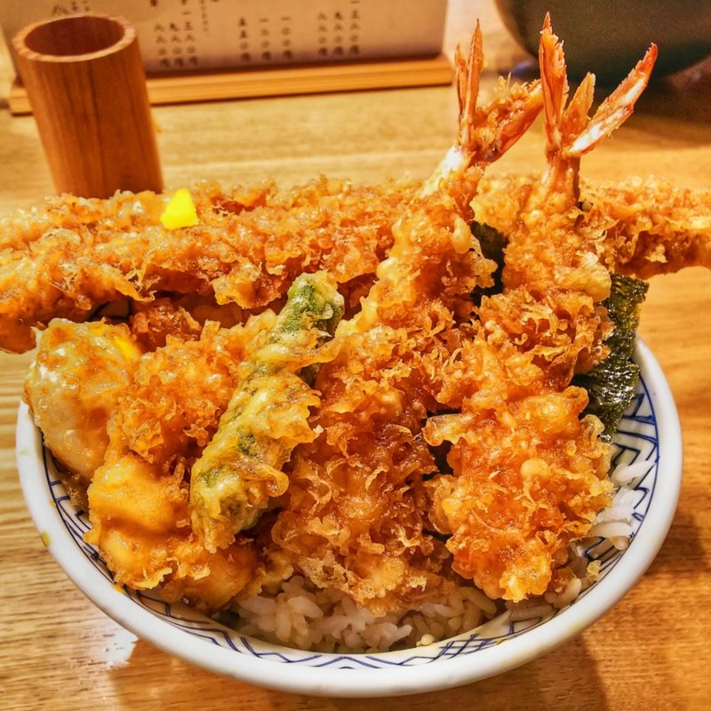 天丼弁当（松）(日本橋 天丼 天ぷらめし 金子屋(かねこや) 吉祥寺店)