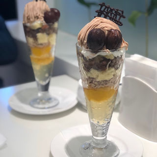 モンブランパフェ(マールブランシュ JR京都伊勢丹店 )