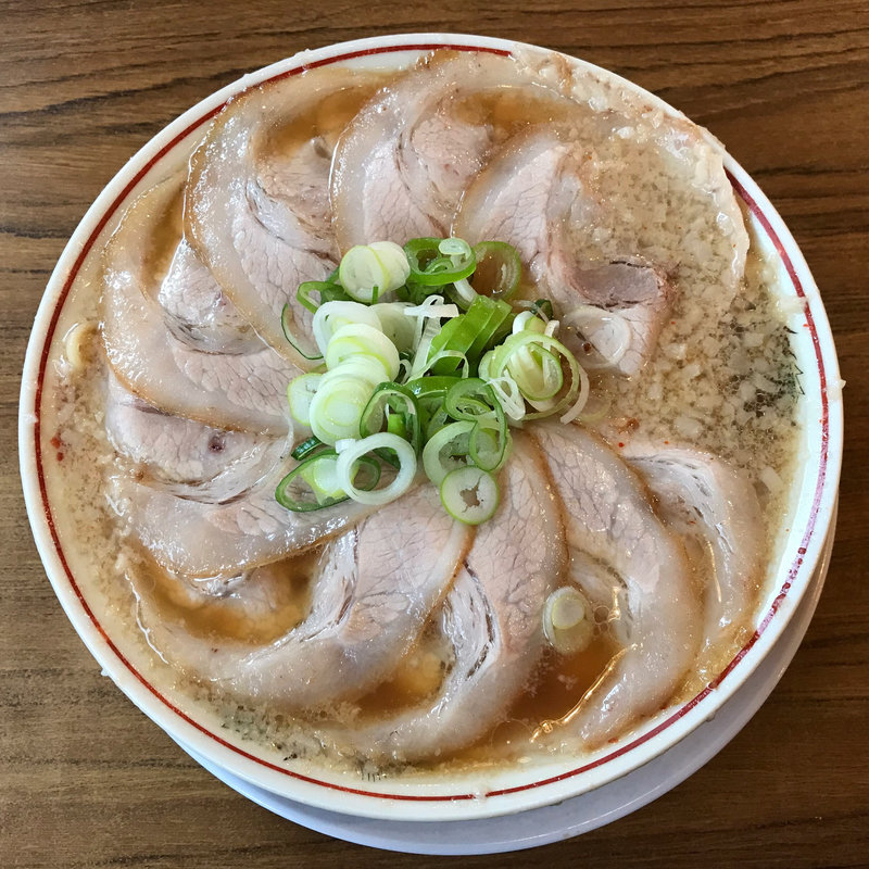 生姜チャーシューメン 背脂増し(まよさわ)