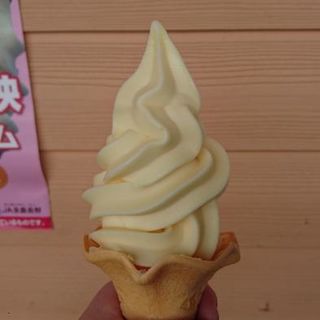 秋映＆シナノスイートソフトクリーム