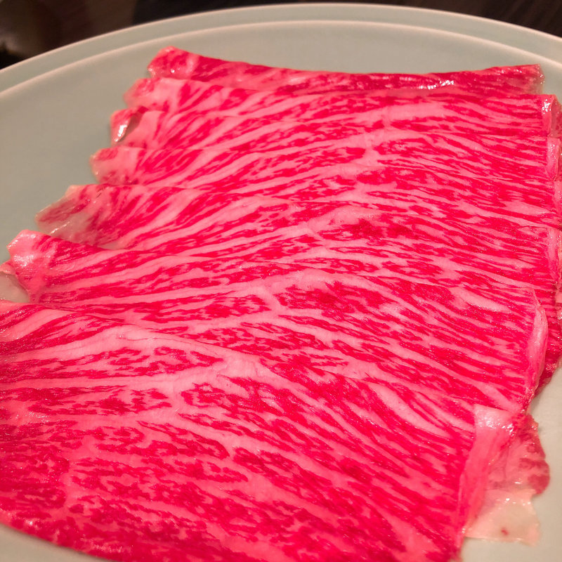 黒毛和牛赤身肉一皿（120ｇ）(しゃぶ禅 六本木店)