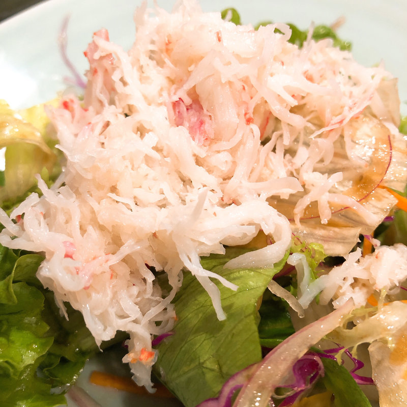 蟹サラダ(しゃぶ禅 六本木店)