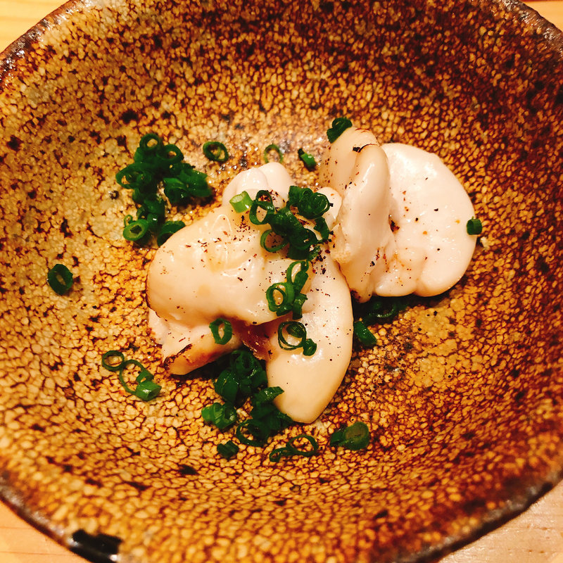 焼き白子(鮨 大地 )