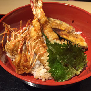 天丼(十割そば 半平)