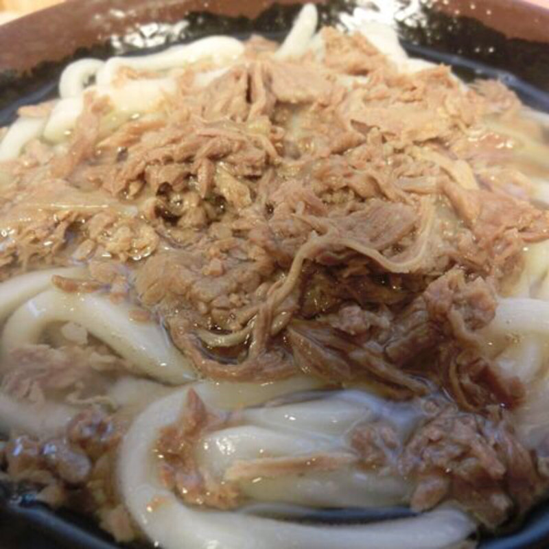 肉うどん・小(手打十段 うどんバカ一代)
