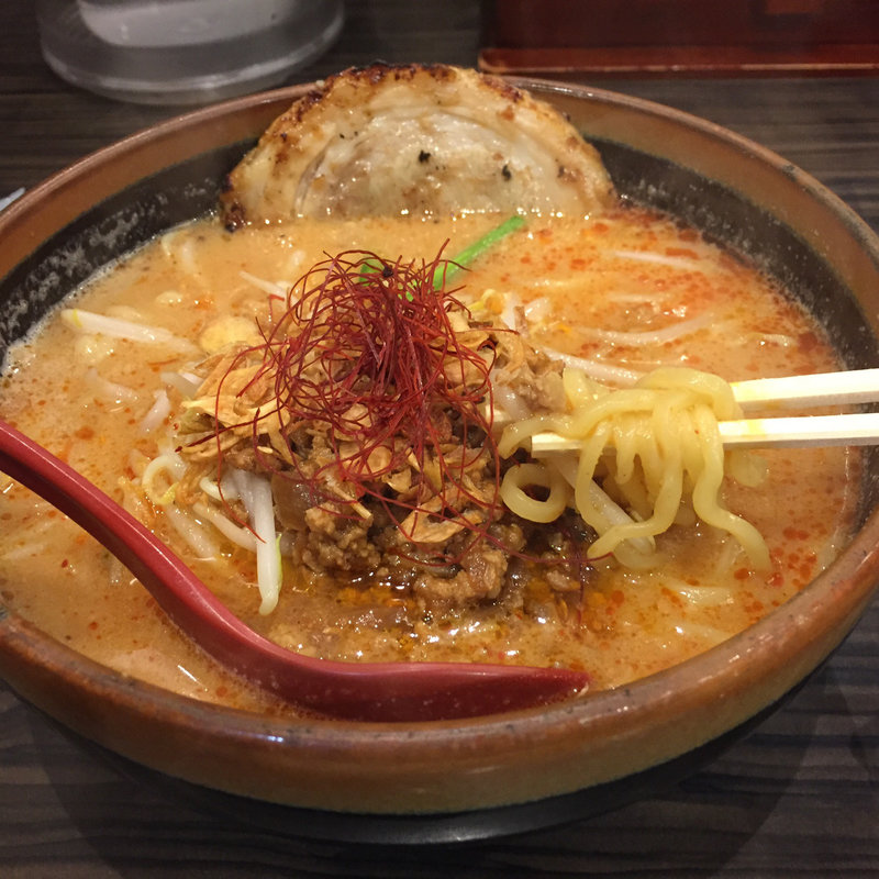 北海道味噌 辛味噌らーめん（濃口）(麺場 田所商店 船橋店)