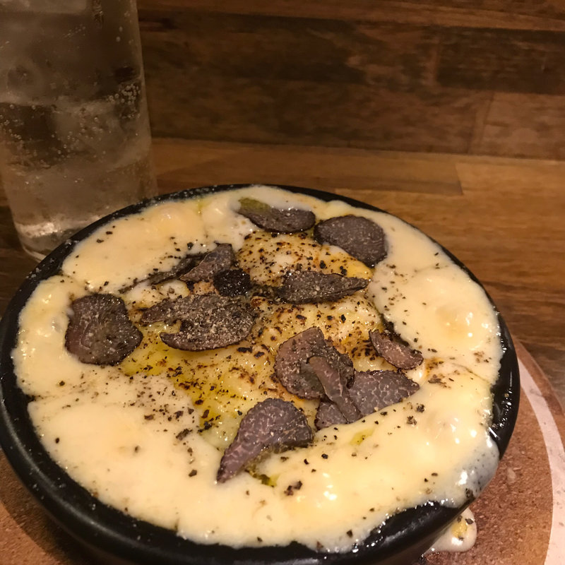 ブルーチーズのせクリームグラタン 白子(つきふたつ)