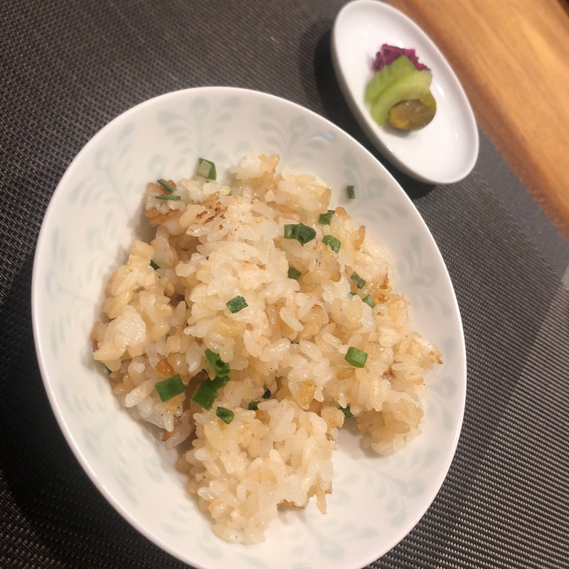 じゃこご飯(銀座 響 boeuf)
