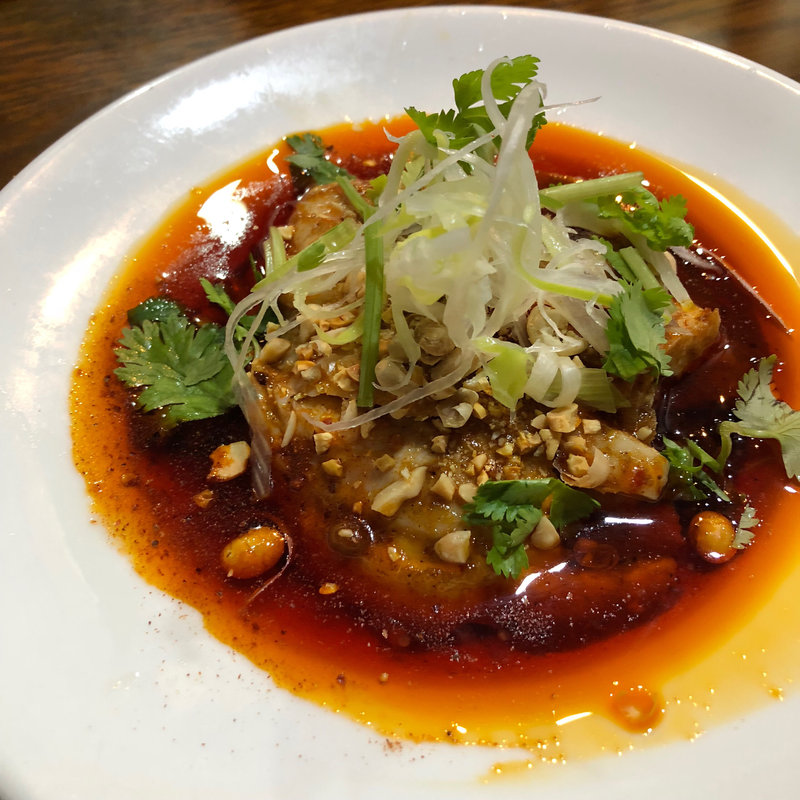 四川名物よだれどり(中国四川料理 錦水苑)