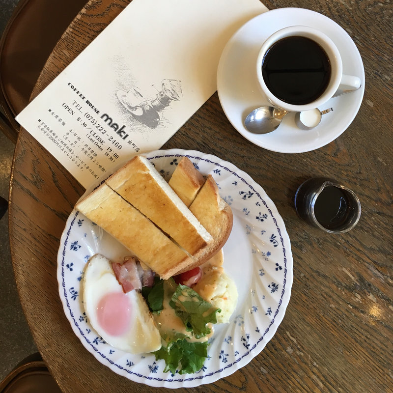 モーニングトースト（平日限定）(コーヒーハウス マキ （COFFEE HOUSE maki）)