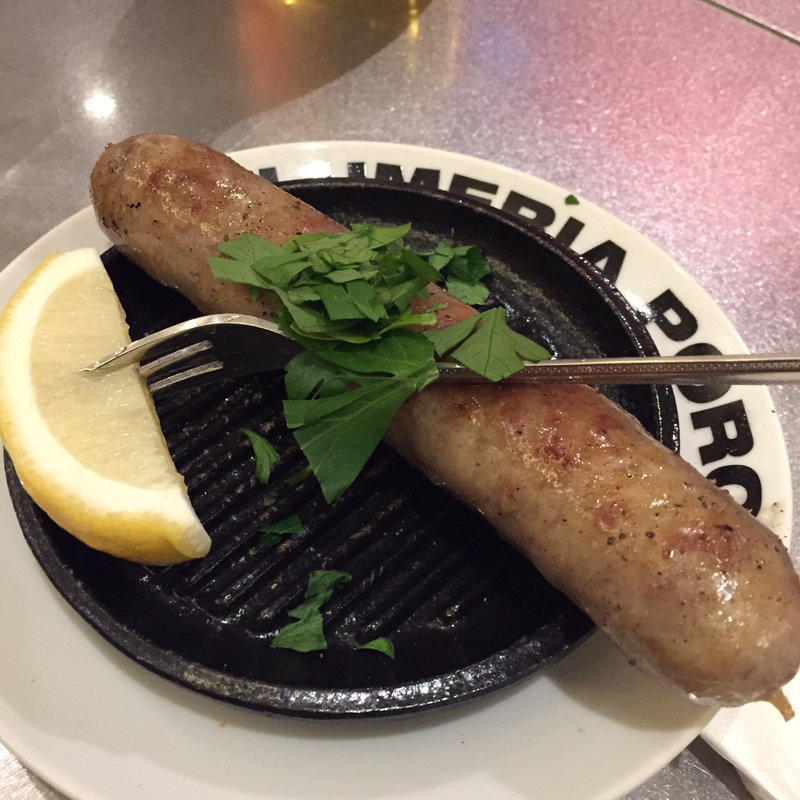 サルシッチャ(サルメリアポルチーニ)