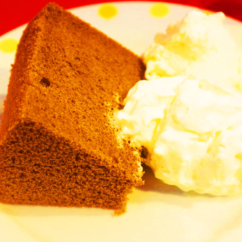 シフォンケーキ(鹿の子)