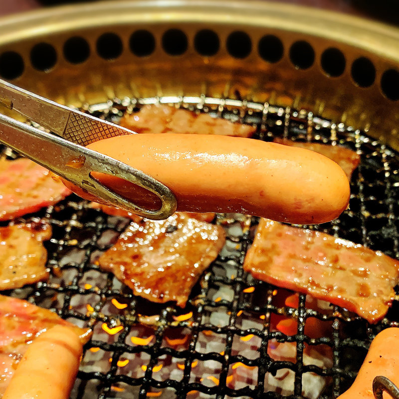 粗挽きウインナー(焼肉DOURAKU  （どうらく）)