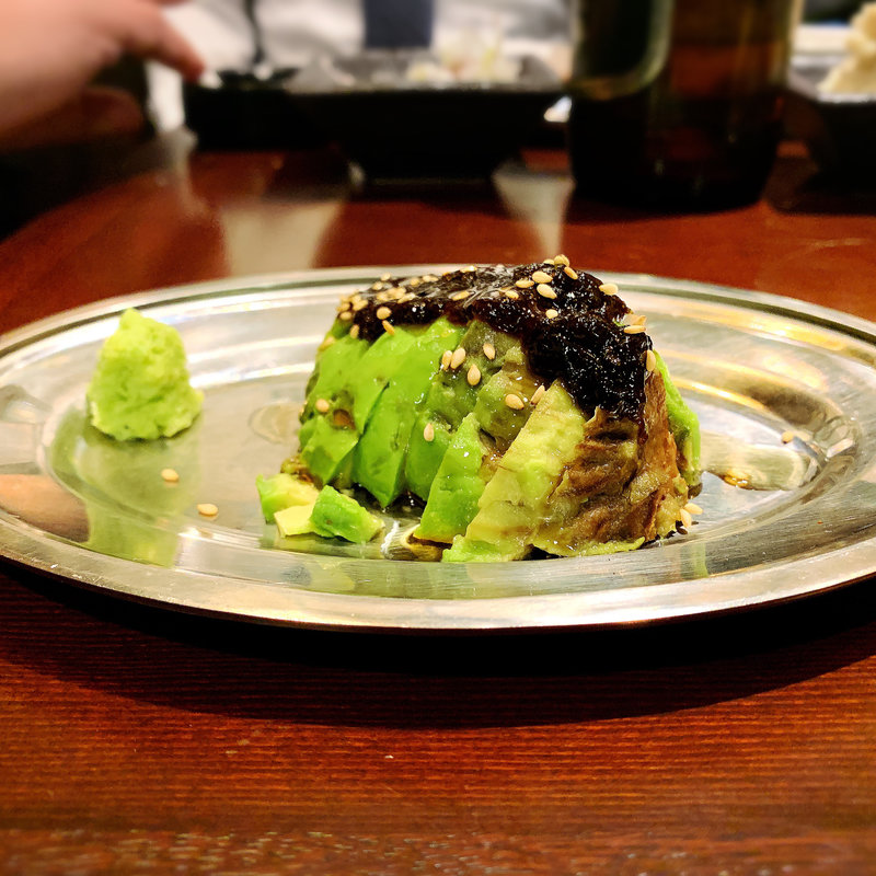 アボカドのりワサビ(大衆酒場 チャン栓チャン)
