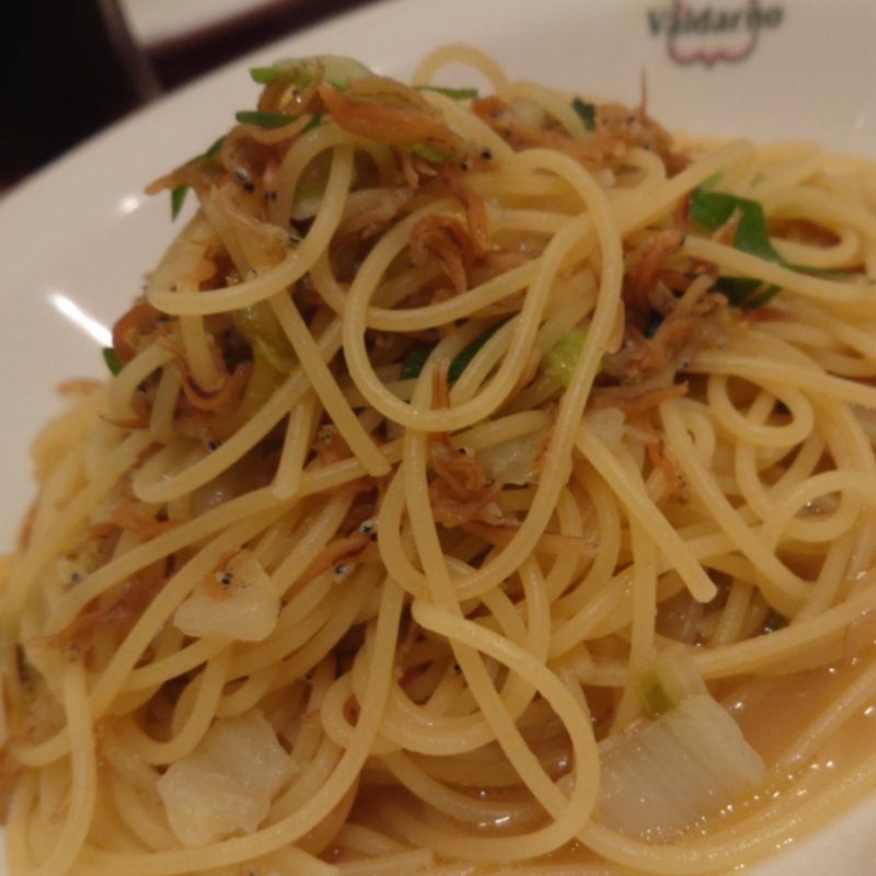 九条葱とちりめん山椒のパスタ(バルダルノ 京都大丸店 （Valdano）)
