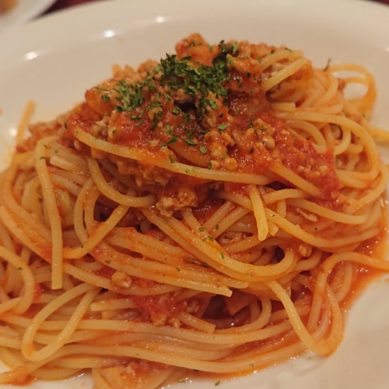 野菜入トマトソースパスタ(バルダルノ 京都大丸店 （Valdano）)