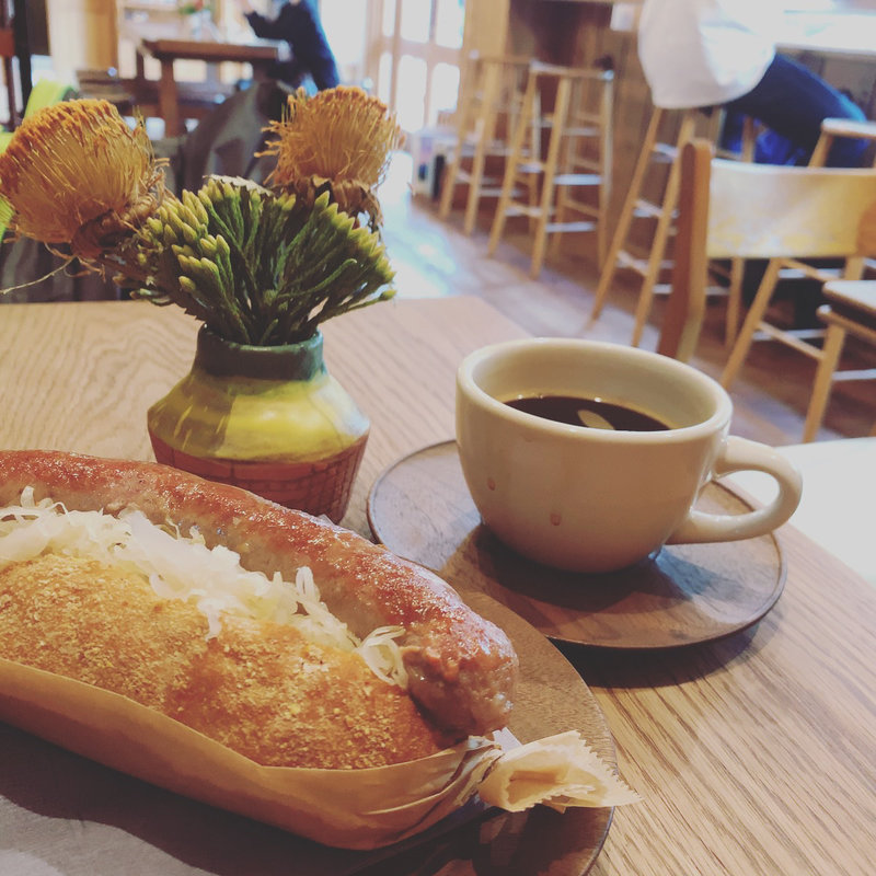 ホットドッグ(パドラーズコーヒー 西原本店 （PADDLERS COFFEE）)