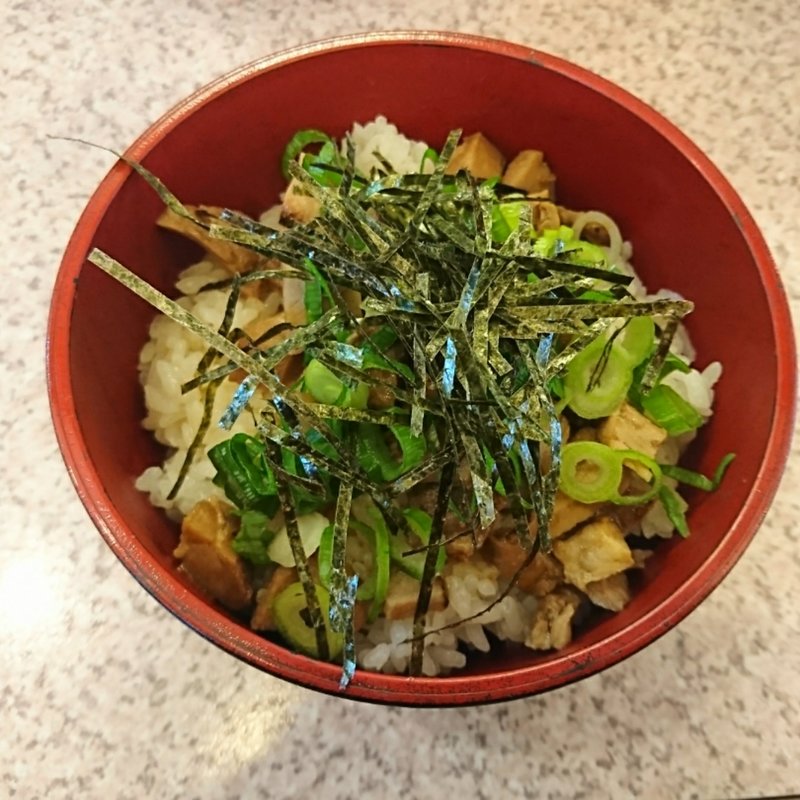 チャーシューご飯(ラー麺専門店 こしがや)