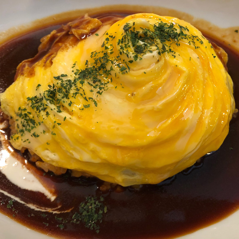 デミグラスソースオムライス(喫茶ドニエ)