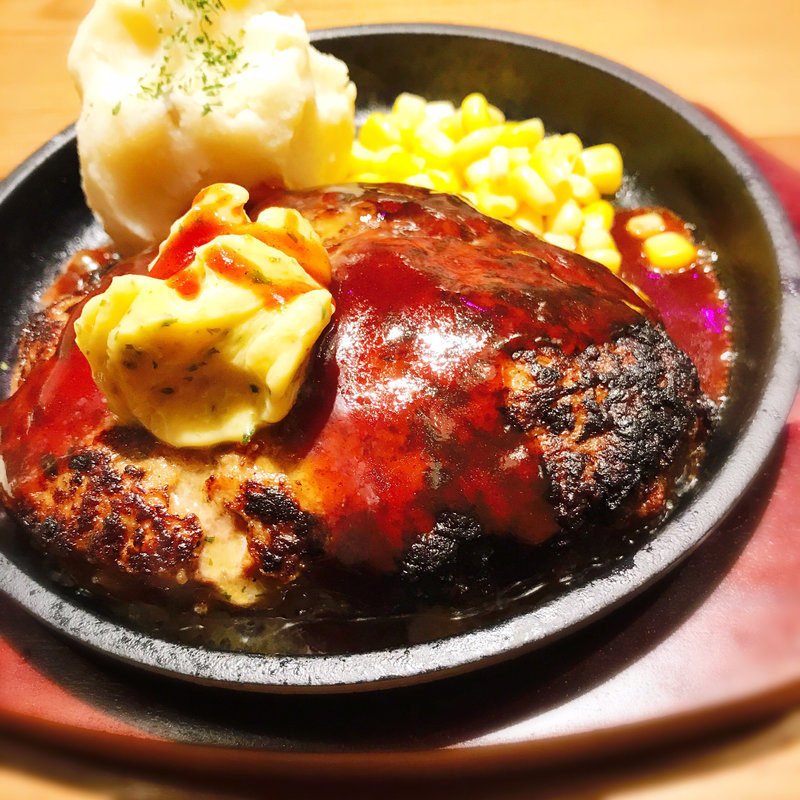 手作りハンバーグ(肉GA.RAGE)