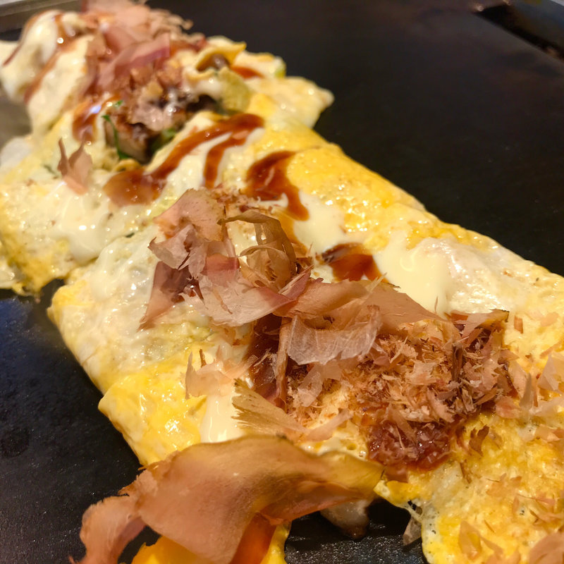 もちチーズとんぺい(鶴橋風月 阿倍野ごちそうビル店)