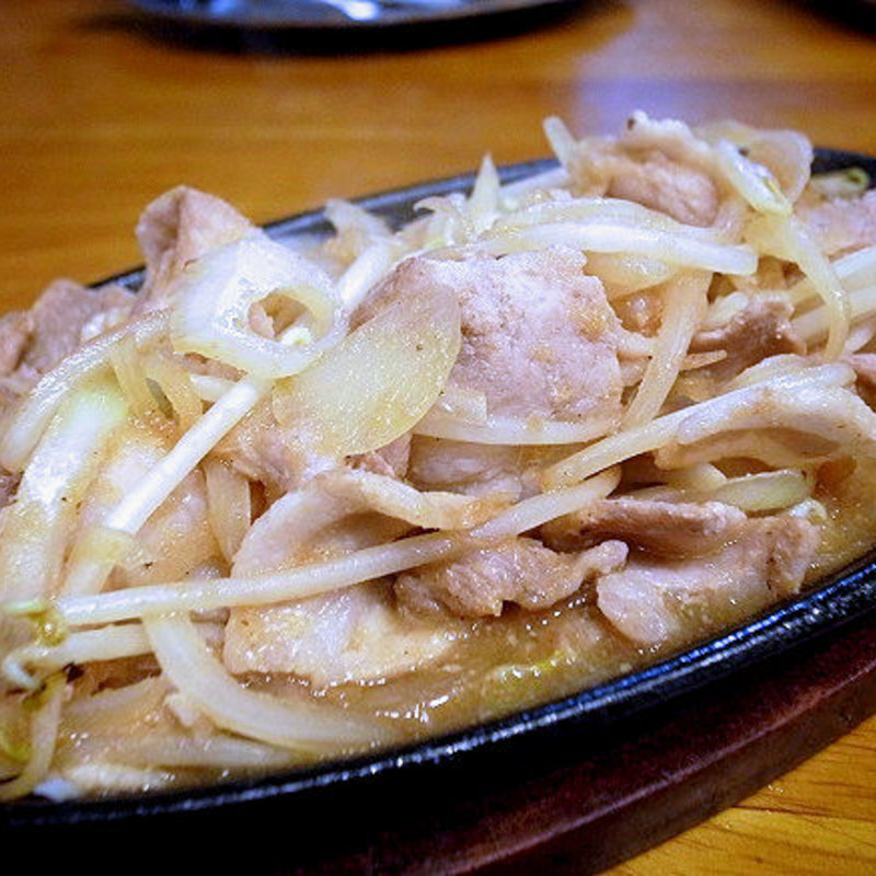 ポークジンジャー(ハンバーグレストランまつもと)