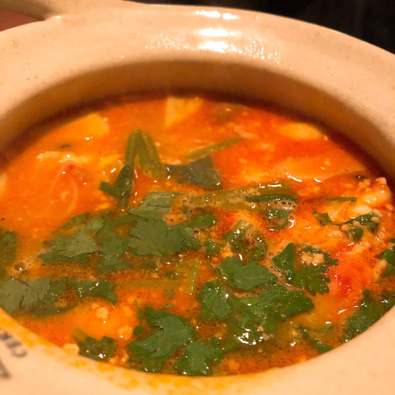 トムヤムクン（海老の辛酸スープ）(ジャスミン タイ 六本木本店)