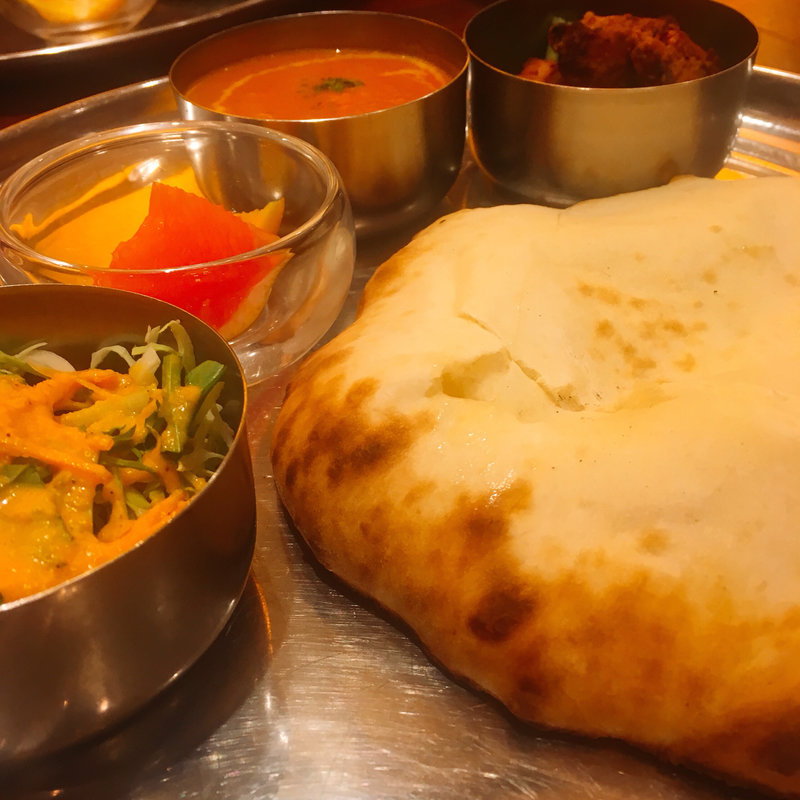 チーズナンプレート(インドカリーダイニングコバラカフェ 戸塚モディ店)