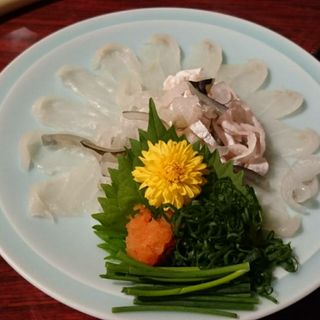 ふく刺し(ふく芳川)