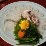 ふく刺し(ふく芳川)