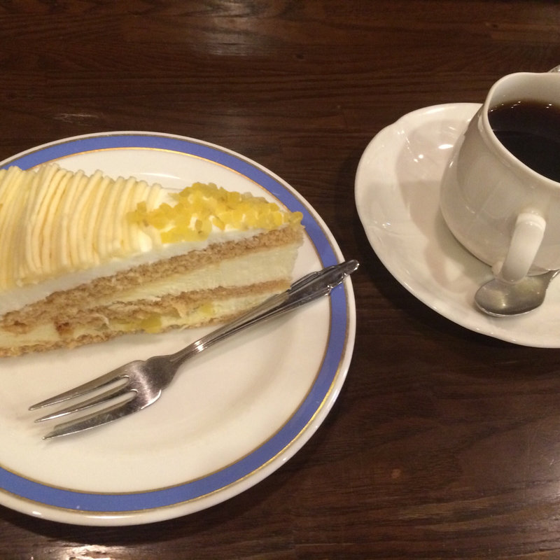 ケーキセット(ローズカフェ)